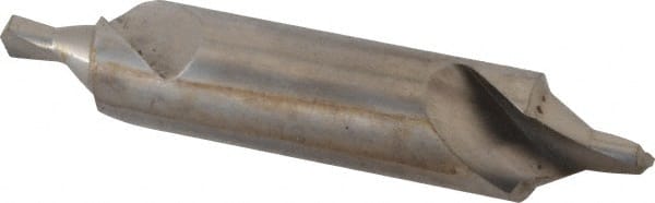 Interstate - #17 Bell Cut 60° Incl Angle High Speed Steel Combo Drill & Countersink - USA Tool & Supply