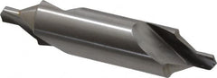 Interstate - #18 Bell Cut 60° Incl Angle High Speed Steel Combo Drill & Countersink - USA Tool & Supply