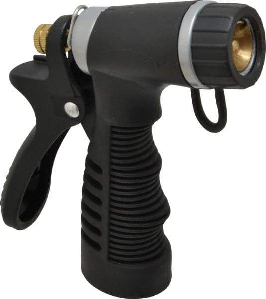 Value Collection - Garden Hose Insulated Pistol Nozzle - Zinc - USA Tool & Supply