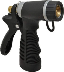 Value Collection - Garden Hose Insulated Pistol Nozzle - Zinc - USA Tool & Supply