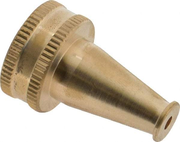 Value Collection - Garden Hose Noninsulated Sweeper Nozzle - Brass - USA Tool & Supply