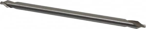 Interstate - #4 Plain Cut 60° Incl Angle High Speed Steel Combo Drill & Countersink - USA Tool & Supply