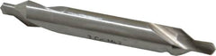 Interstate - #3 Plain Cut 60° Incl Angle Cobalt Combo Drill & Countersink - USA Tool & Supply