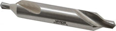 Interstate - #5 Plain Cut 60° Incl Angle Cobalt Combo Drill & Countersink - USA Tool & Supply