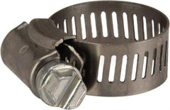 Parker - 0.44 to 1" Diam, Stainless Steel Worm Drive Clamp - USA Tool & Supply