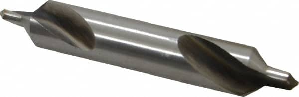 Interstate - #5 Plain Cut 82° Incl Angle Cobalt Combo Drill & Countersink - USA Tool & Supply
