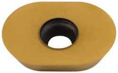 Kennametal - LFEW35320 LN Grade KC725M Carbide Milling Insert - TiN/TiCN/TiN Finish, 3/16" Thick, 7.95mm Corner Radius - USA Tool & Supply