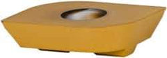Kennametal - LFEW3532 LN Grade KC725M Carbide Milling Insert - TiN/TiCN/TiN Finish, 3/16" Thick, 0.8mm Corner Radius - USA Tool & Supply