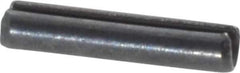 Value Collection - 2mm Diam x 10mm Long Slotted Spring Pin - Grade 1070-1080 Steel, Plain Finish - USA Tool & Supply