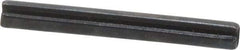 Value Collection - 2mm Diam x 18mm Long Slotted Spring Pin - Grade 1070-1080 Steel, Plain Finish - USA Tool & Supply