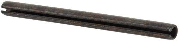 Value Collection - 2mm Diam x 26mm Long Slotted Spring Pin - Grade 1070-1080 Steel, Plain Finish - USA Tool & Supply