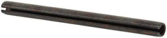 Value Collection - 2mm Diam x 26mm Long Slotted Spring Pin - Grade 1070-1080 Steel, Plain Finish - USA Tool & Supply