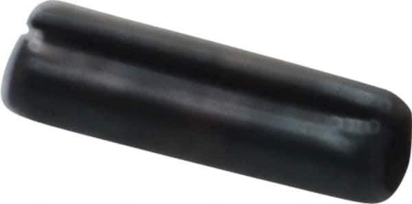 Value Collection - 3mm Diam x 10mm Long Slotted Spring Pin - Grade 1070-1080 Steel, Plain Finish - USA Tool & Supply