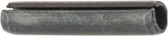 Value Collection - 3mm Diam x 16mm Long Slotted Spring Pin - Grade 1070-1080 Steel, Plain Finish - USA Tool & Supply