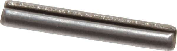 Value Collection - 3mm Diam x 20mm Long Slotted Spring Pin - Grade 1070-1080 Steel, Plain Finish - USA Tool & Supply