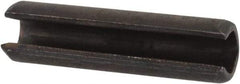 Value Collection - 3.5mm Diam x 14mm Long Slotted Spring Pin - Grade 1070-1080 Steel, Plain Finish - USA Tool & Supply