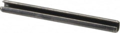 Value Collection - 3.5mm Diam x 35mm Long Slotted Spring Pin - USA Tool & Supply