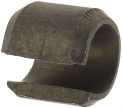Value Collection - 4mm Diam x 4mm Long Slotted Spring Pin - Grade 1070-1080 Steel, Plain Finish - USA Tool & Supply