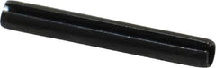 Value Collection - 4mm Diam x 30mm Long Slotted Spring Pin - Grade 1070-1080 Steel, Plain Finish - USA Tool & Supply