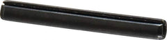 Value Collection - 5mm Diam x 40mm Long Slotted Spring Pin - Grade 1070-1080 Steel, Plain Finish - USA Tool & Supply