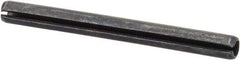 Value Collection - 5mm Diam x 55mm Long Slotted Spring Pin - Grade 1070-1080 Steel, Plain Finish - USA Tool & Supply