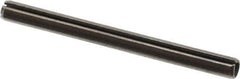 Value Collection - 5mm Diam x 60mm Long Slotted Spring Pin - Grade 1070-1080 Steel, Plain Finish - USA Tool & Supply