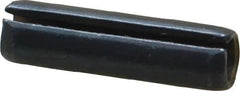 Value Collection - 6mm Diam x 22mm Long Slotted Spring Pin - Grade 1070-1080 Steel, Plain Finish - USA Tool & Supply