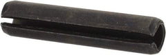 Value Collection - 6mm Diam x 28mm Long Slotted Spring Pin - Grade 1070-1080 Steel, Plain Finish - USA Tool & Supply
