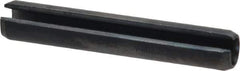 Value Collection - 8mm Diam x 50mm Long Slotted Spring Pin - Grade 1070-1080 Steel, Plain Finish - USA Tool & Supply