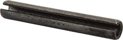 Value Collection - 8mm Diam x 55mm Long Slotted Spring Pin - Grade 1070-1080 Steel, Plain Finish - USA Tool & Supply