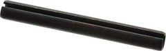 Value Collection - 8mm Diam x 70mm Long Slotted Spring Pin - Grade 1070-1080 Steel, Plain Finish - USA Tool & Supply