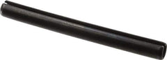 Value Collection - 10mm Diam x 100mm Long Slotted Spring Pin - Grade 1070-1080 Steel, Plain Finish - USA Tool & Supply