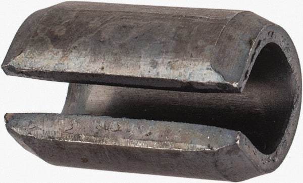 Value Collection - 12mm Diam x 20mm Long Slotted Spring Pin - Grade 1070-1080 Steel, Plain Finish - USA Tool & Supply