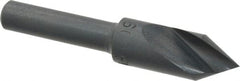 M.A. Ford - 3/8" Head Diam, 1/4" Shank Diam, 1 Flute 60° High Speed Steel Countersink - USA Tool & Supply