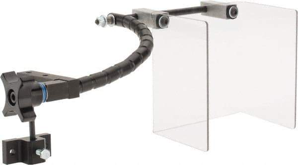 Flexbar - Drill Press Guards Type: Drill Press Shield with Base Shield Material: Lexan - USA Tool & Supply