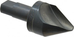 M.A. Ford - 1-1/2" Head Diam, 3/4" Shank Diam, 1 Flute 60° High Speed Steel Countersink - USA Tool & Supply