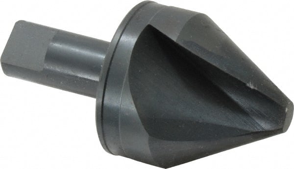 M.A. Ford - 2" Head Diam, 3/4" Shank Diam, 1 Flute 60° High Speed Steel Countersink - USA Tool & Supply