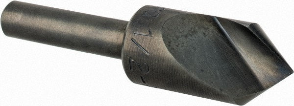 M.A. Ford - 1/2" Head Diam, 1/4" Shank Diam, 1 Flute 82° High Speed Steel Countersink - USA Tool & Supply