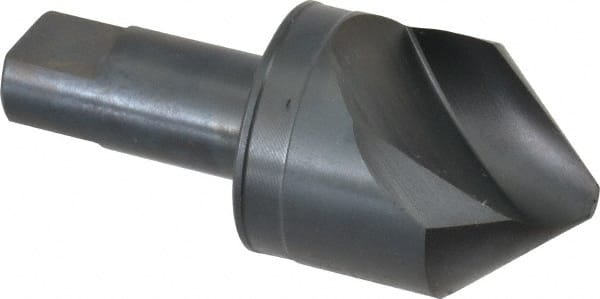 M.A. Ford - 1-1/2" Head Diam, 3/4" Shank Diam, 1 Flute 82° High Speed Steel Countersink - USA Tool & Supply