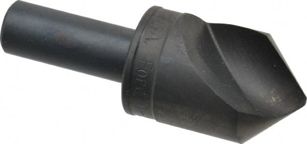M.A. Ford - 1" Head Diam, 1/2" Shank Diam, 1 Flute 90° High Speed Steel Countersink - USA Tool & Supply