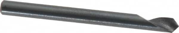 M.A. Ford - 1/8" Head Diam, 1/8" Shank Diam, 1 Flute 100° High Speed Steel Countersink - USA Tool & Supply