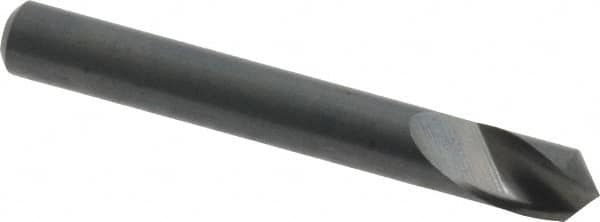 M.A. Ford - 1/4" Head Diam, 1/4" Shank Diam, 1 Flute 100° High Speed Steel Countersink - USA Tool & Supply