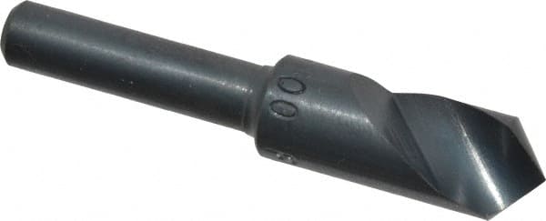 M.A. Ford - 3/8" Head Diam, 1/4" Shank Diam, 1 Flute 100° High Speed Steel Countersink - USA Tool & Supply
