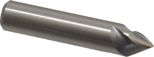 M.A. Ford - 1/4" Head Diam, 1/4" Shank Diam, 3 Flute 60° High Speed Steel Countersink - USA Tool & Supply