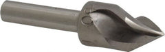 M.A. Ford - 1/2" Head Diam, 1/4" Shank Diam, 3 Flute 60° High Speed Steel Countersink - USA Tool & Supply
