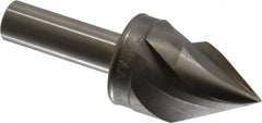 M.A. Ford - 1-1/8" Head Diam, 1/2" Shank Diam, 3 Flute 60° High Speed Steel Countersink - USA Tool & Supply