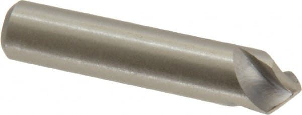 M.A. Ford - 1/4" Head Diam, 1/4" Shank Diam, 3 Flute 90° High Speed Steel Countersink - USA Tool & Supply