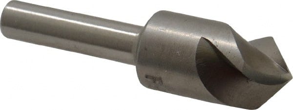 M.A. Ford - 1/2" Head Diam, 1/4" Shank Diam, 3 Flute 90° High Speed Steel Countersink - USA Tool & Supply