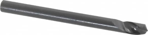 M.A. Ford - 1/8" Head Diam, 1/8" Shank Diam, 1 Flute 120° High Speed Steel Countersink - USA Tool & Supply