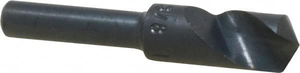 M.A. Ford - 3/8" Head Diam, 1/4" Shank Diam, 1 Flute 120° High Speed Steel Countersink - USA Tool & Supply
